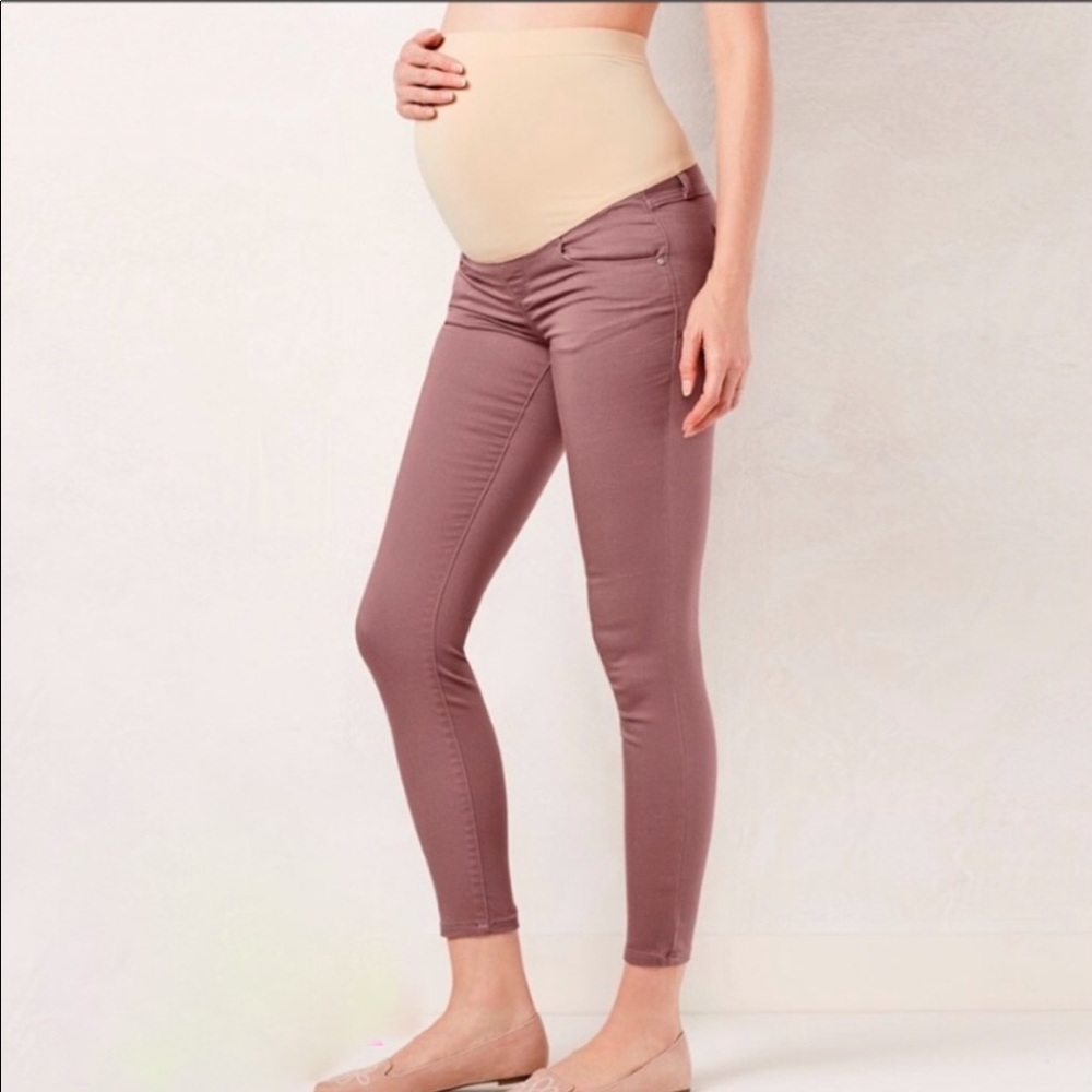 LC Lauren Conrad Maternity Jeggings NWT 8S